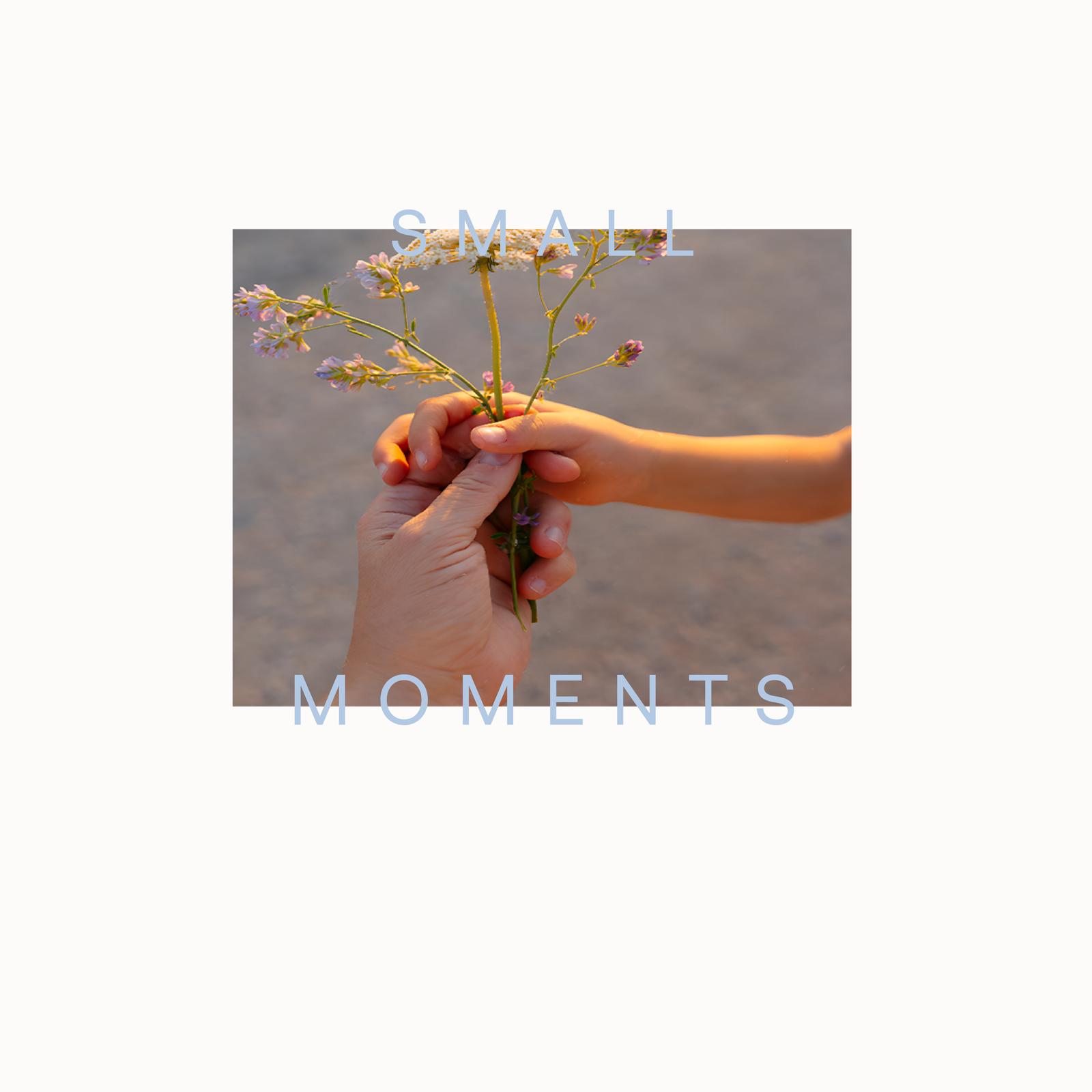 Giving flowers just because - Small moments of joy - Glimmery Moments