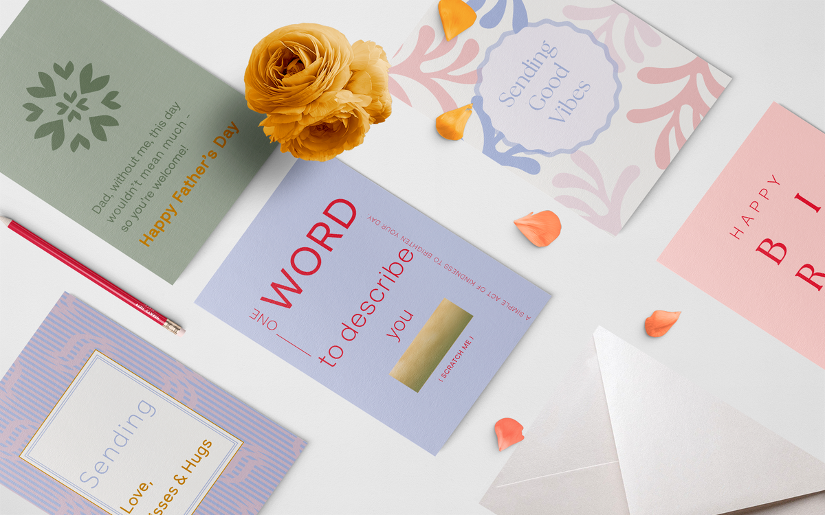 Words That Stay - Modern-Style Correspondence Set