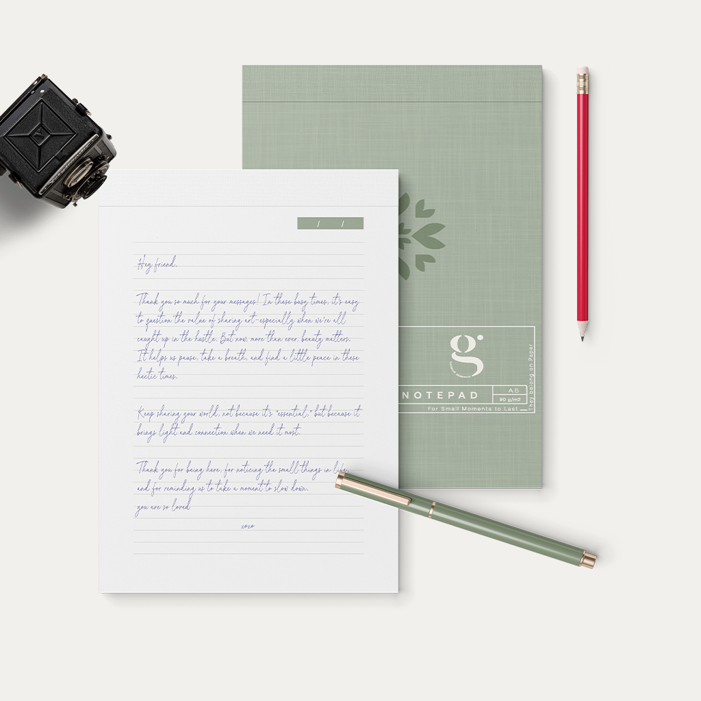 Greenwood Writing Notepad