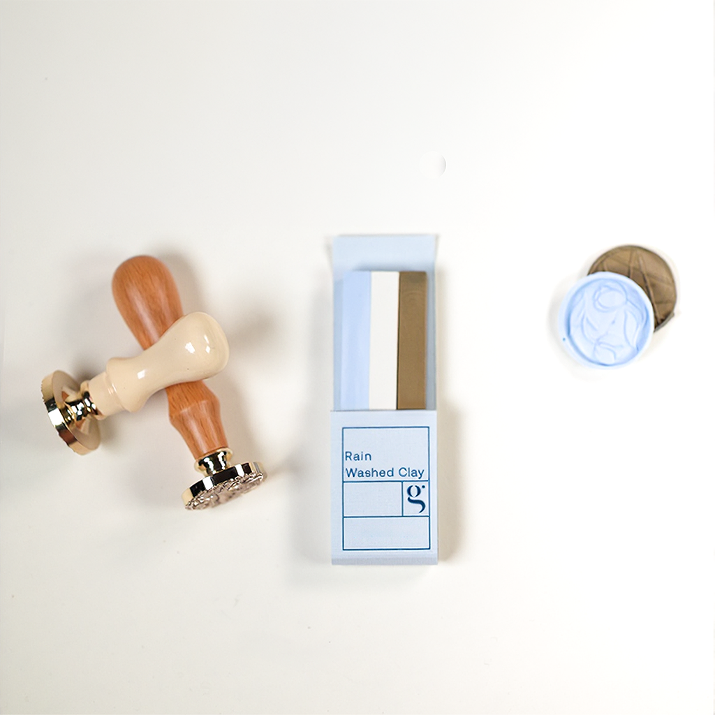 Rain Washed Clay – Modern Wax Seal Sticks (3-Pack)