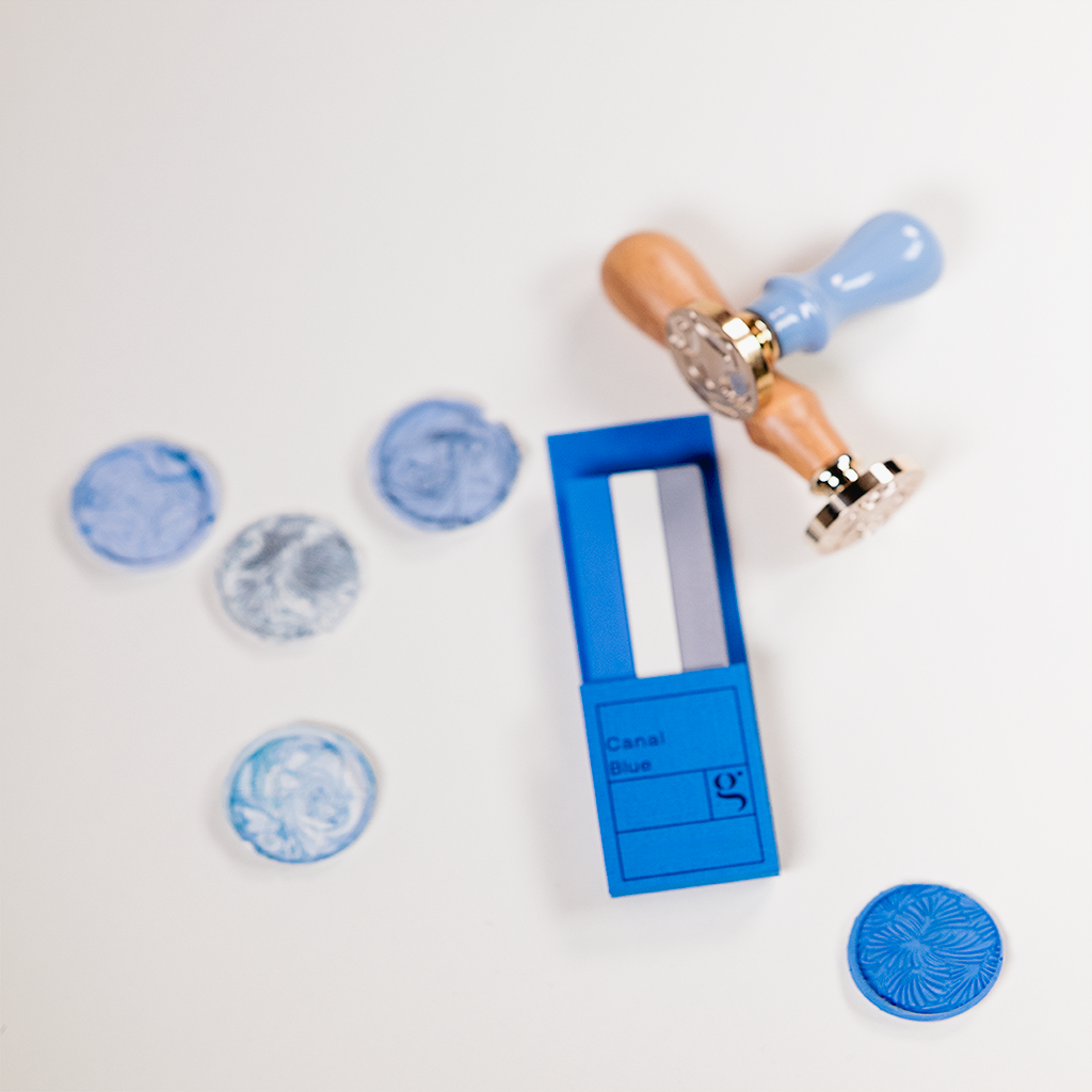 Canal Blue – Modern Wax Seal Sticks (3-Pack)
