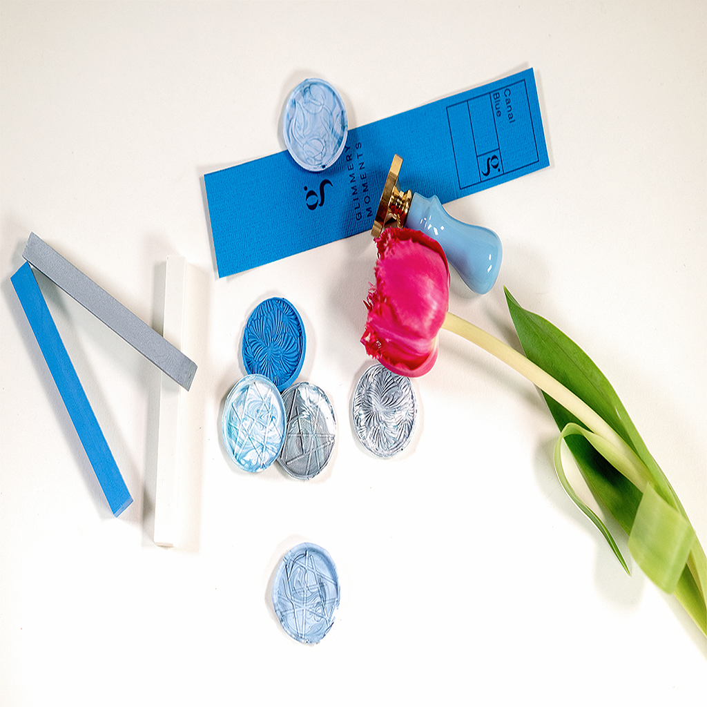 Canal Blue – Modern Wax Seal Sticks (3-Pack)