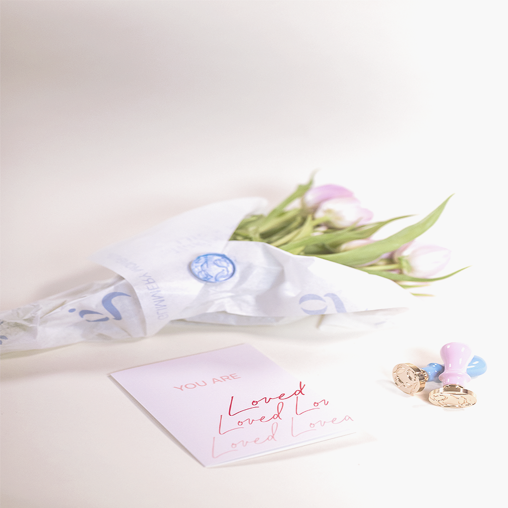 Soft Peony – Modern Wax Seal Sticks (3-Pack)