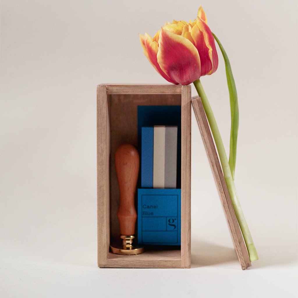 Modern Wax Seal Handle – Natural Wood