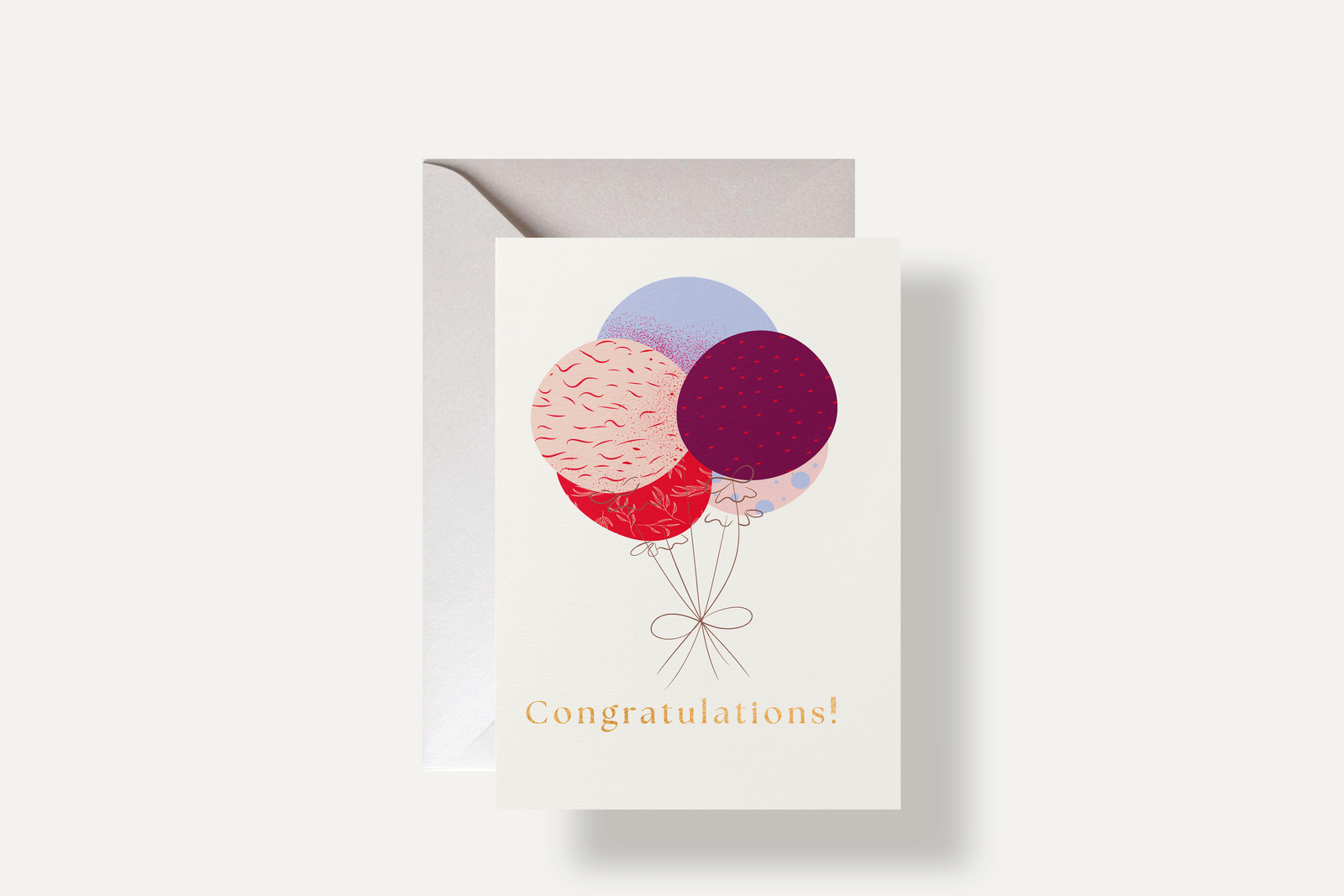 Balloon Bliss card – joyful and celebratory design perfect for festive occasions