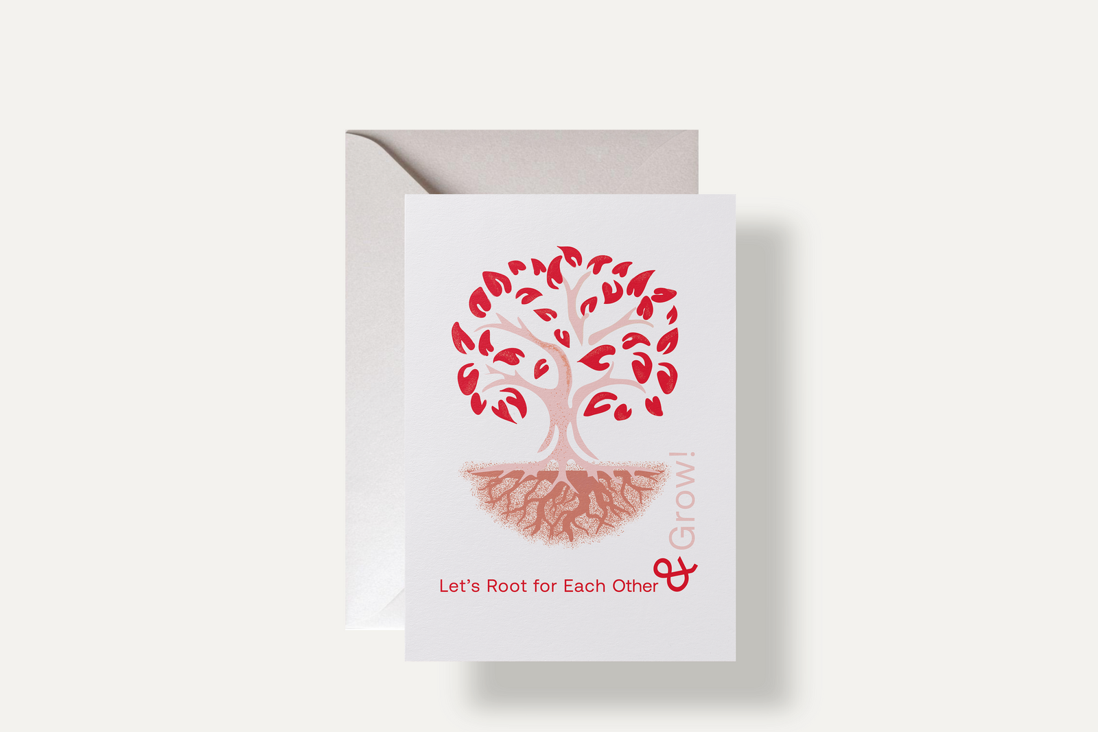 Root for Each Other card – celebrating encouragement, support, and mutual growth
