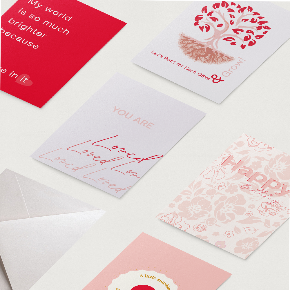 Moments That Matter — Warm Modern Stationery Letter Set