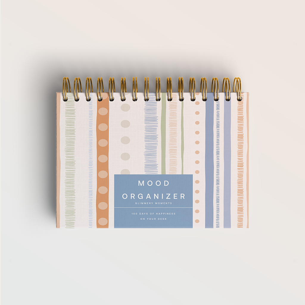 Feel-Good Desk Planner Into The Woods, 12-week guided desk planner to capture everyday glimmers, Glimmery Moments