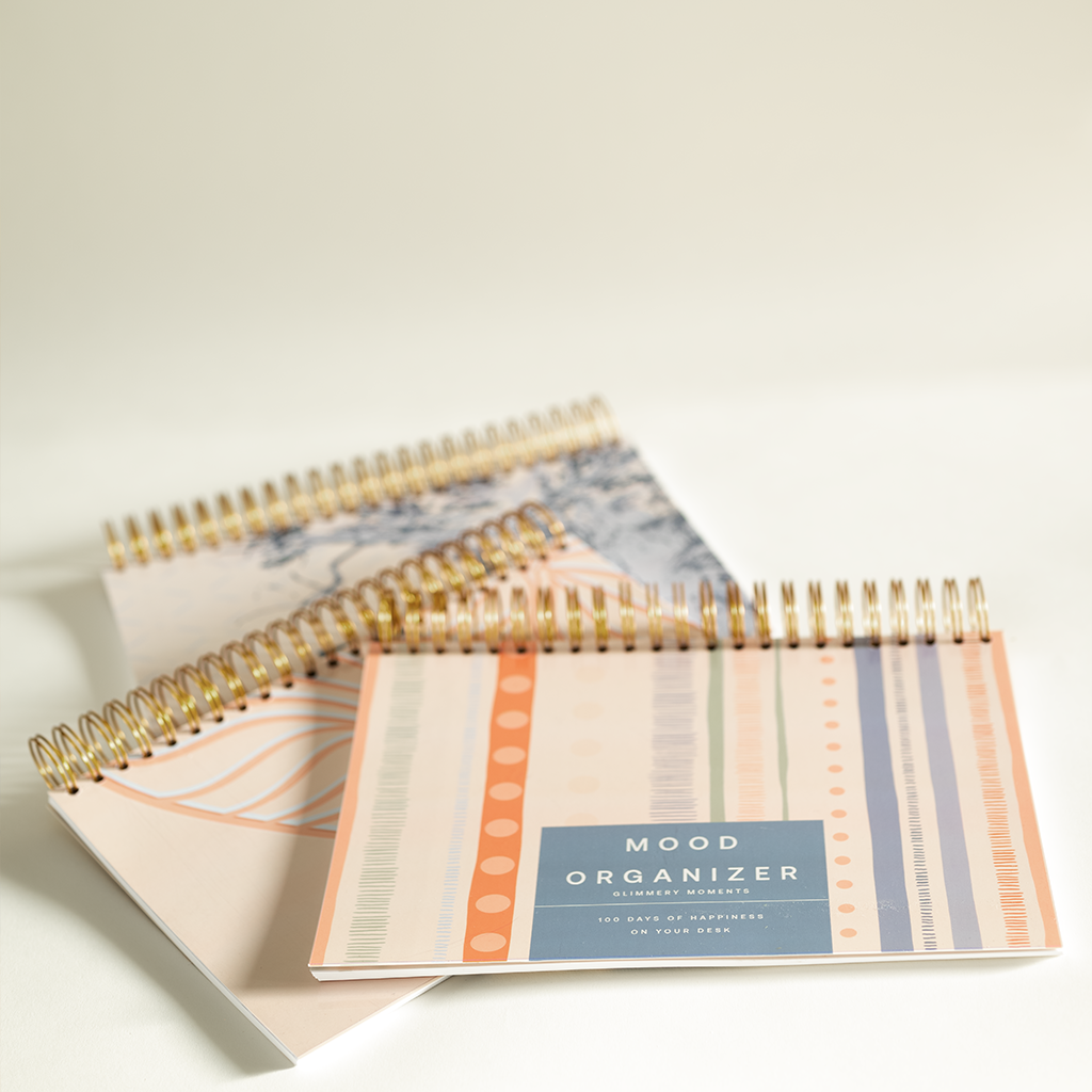 Mood Organizer 2026 – A4 Desk Planner for Calm Productivity | Undated Mood Tracker