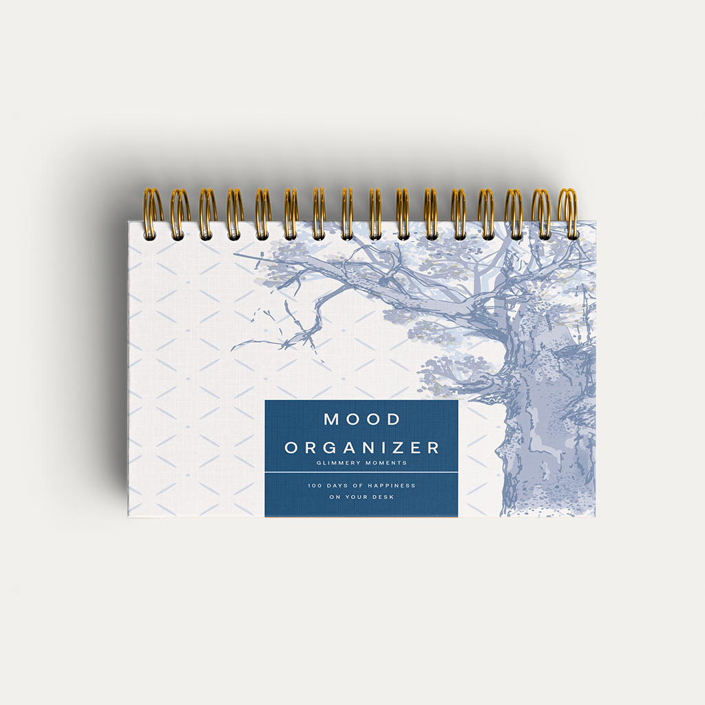 Mood Organizer 2026 - Feel-Good A4 Desk Planner | Undated Daily Planner