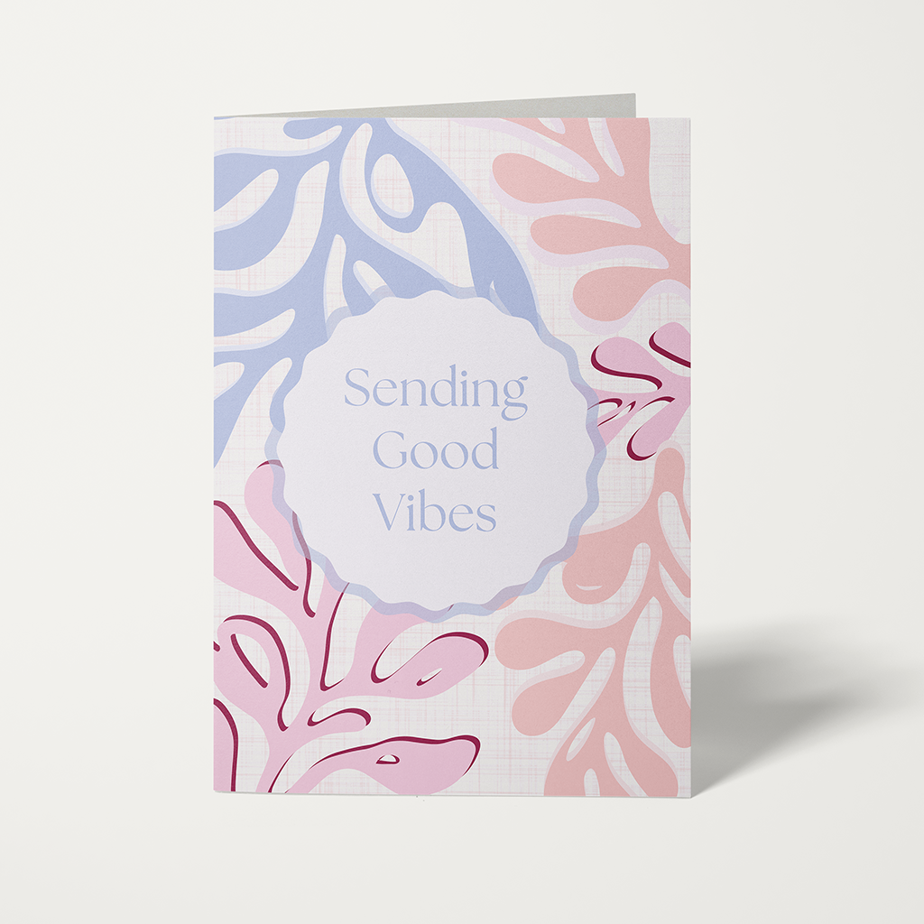 Love Card — Sending Good Vibes card – uplifting and positive energy captured in a card