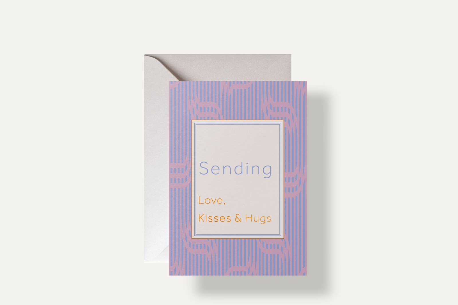 Love & Friendship Card - Sending Love card – a heartfelt message to show warmth, care, and connection