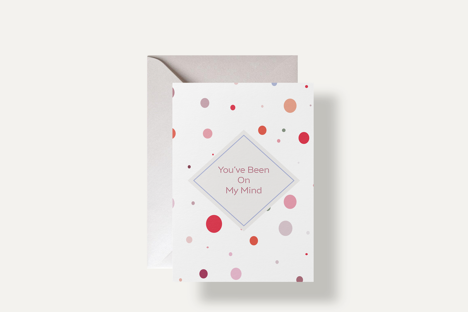 You've Been on My Mind card – a meaningful Love & Friendship Card offering a gentle reminder that someone is deeply thought of