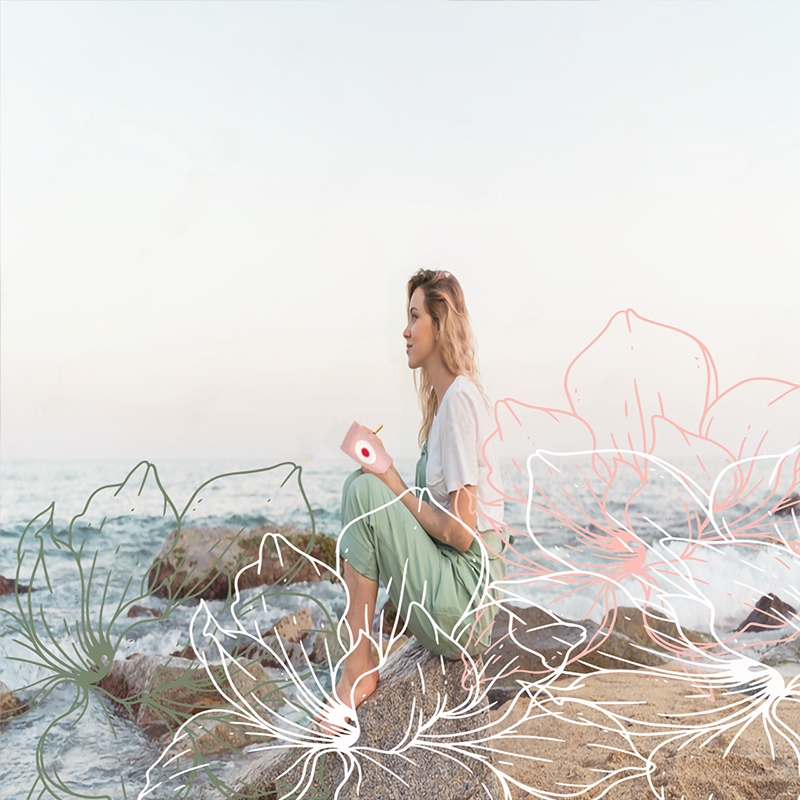 Glimmery Moments Soft lifestyle visual used-  Analog Wellness, Seasonal Living