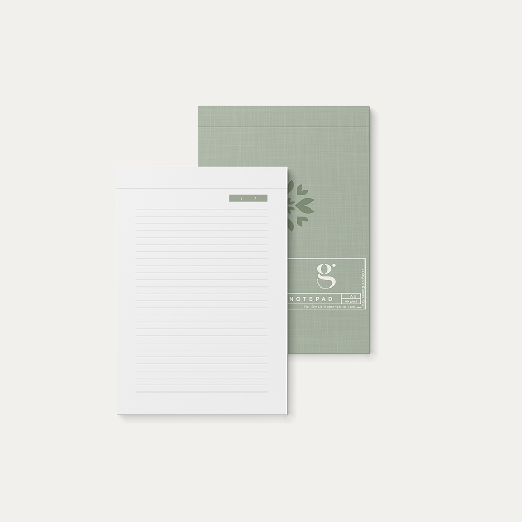 Greenwood Writing Notepad - Father’s Day Gift set