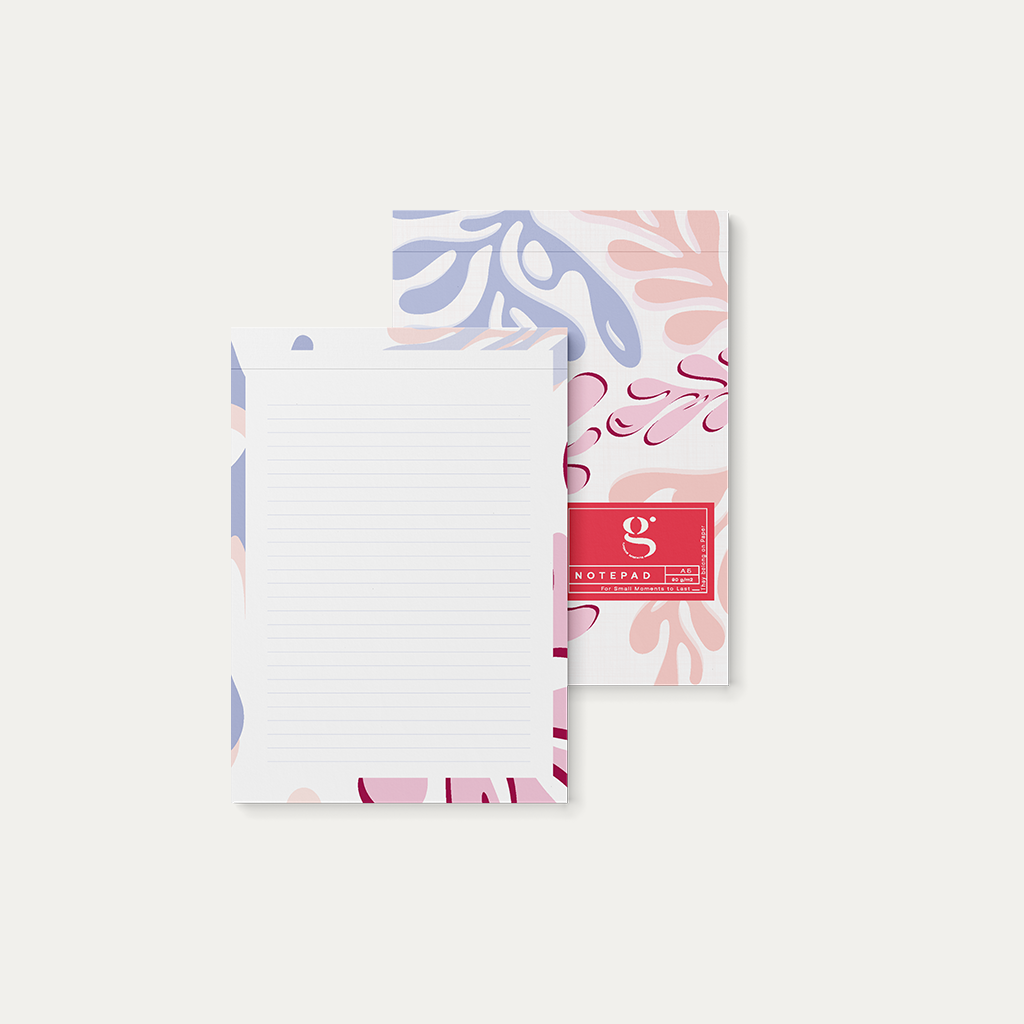 Biophilia Writing Notepad – Modern Designed Stationery Set